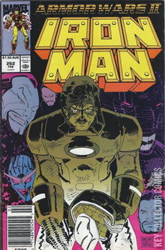 Variant Cover for Iron Man #262