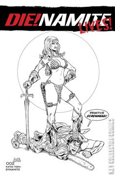 Variant Cover for Die!namite Lives #2