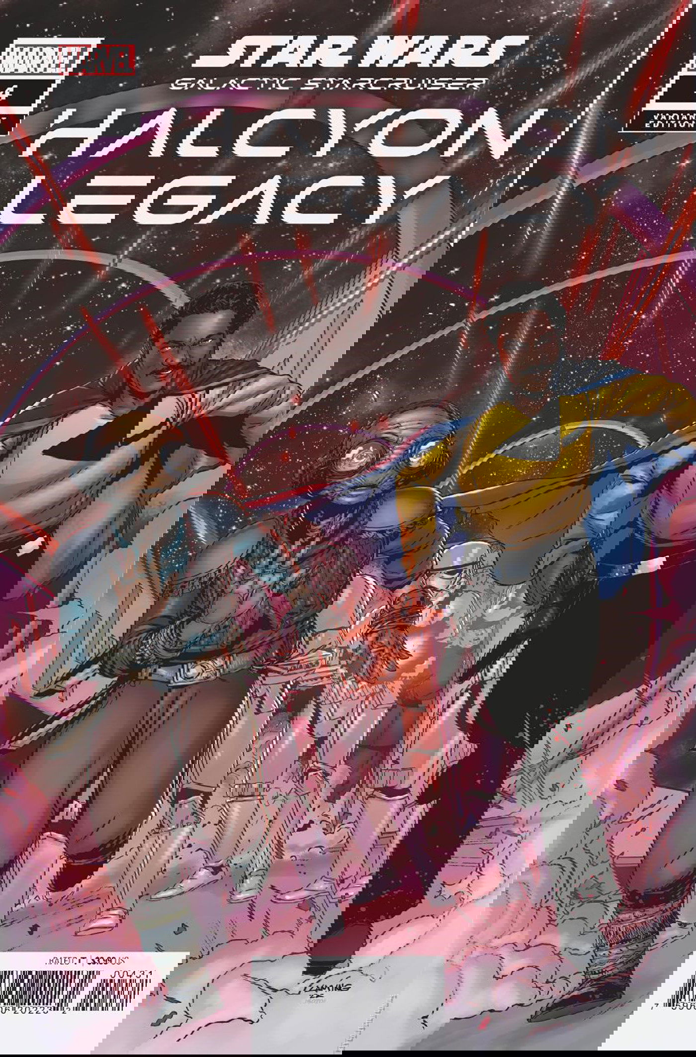 Variant Cover for Star Wars: Galactic Starcruiser - Halcyon Legacy #4