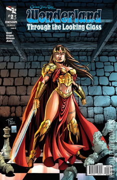 Variant Cover for Grimm Fairy Tales Presents: Wonderland - Through the Looking Glass #2