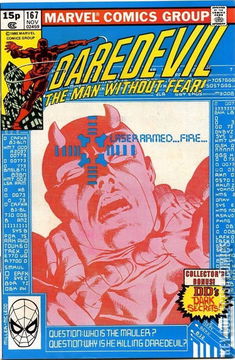 Variant Cover for Daredevil #167