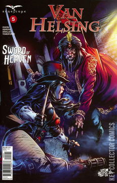 Variant Cover for Van Helsing: Sword of Heaven #5