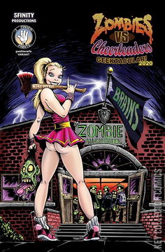 Variant Cover for Zombies vs. Cheerleaders Geektacular #1