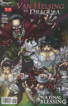 Variant Cover for Van Helsing vs. Dracula #5