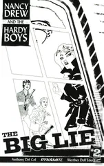 Variant Cover for Nancy Drew and the Hardy Boys: The Big Lie #2