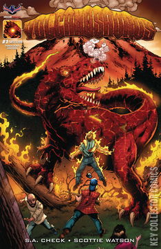 Variant Cover for Volcanosaurus #1