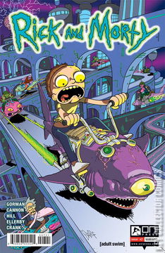 Variant Cover for Rick and Morty #7