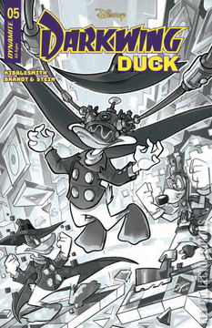 Variant Cover for Darkwing Duck #5