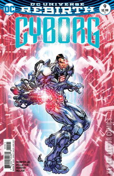 Variant Cover for Cyborg #9