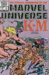 Cover for The Official Handbook of the Marvel Universe #6