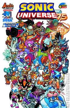Variant Cover for Sonic Universe #75