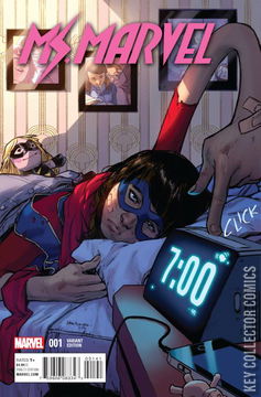 Variant Cover for Ms. Marvel #1