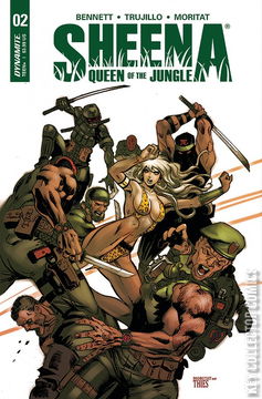 Variant Cover for Sheena, Queen of the Jungle #2