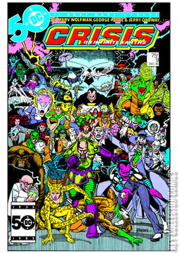 Variant Cover for Crisis on Infinite Earths #9