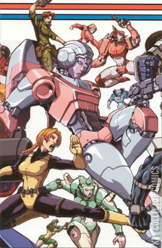 Variant Cover for G.I. Joe vs. The Transformers: The Art of War #2