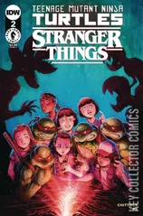 Cover for Teenage Mutant Ninja Turtles / Stranger Things #2