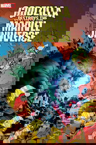 Godzilla Destroys the Marvel Universe #5