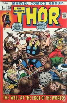 Variant Cover for Thor #195