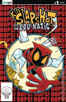 Variant Cover for Kid Slapshot vs. Lou-Natic #4