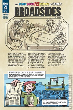 Variant Cover for Four Color: Comic Book - History of Comics #4