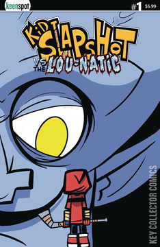 Variant Cover for Kid Slapshot vs. Lou-Natic #4