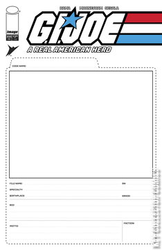 Variant Cover for G.I. Joe: A Real American Hero #325