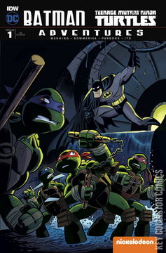 Variant Cover for Batman / Teenage Mutant Ninja Turtles Adventures #1