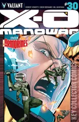 Cover for X-O Manowar #30