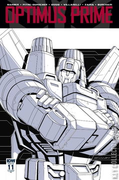 Variant Cover for Optimus Prime #11