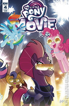 Variant Cover for My Little Pony: Movie Prequel #4