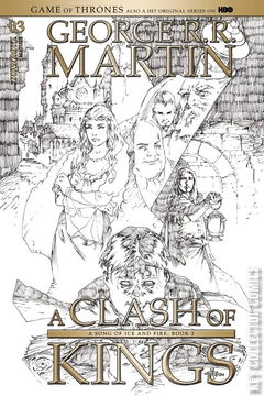 Variant Cover for A Game of Thrones: Clash of Kings #3