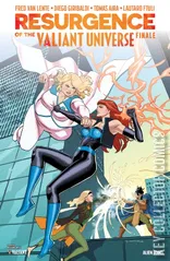 Variant Cover for Resurgence of the Valiant Universe: Finale