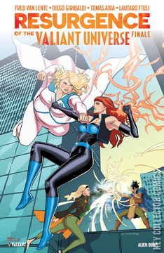 Variant Cover for Resurgence of the Valiant Universe: Finale
