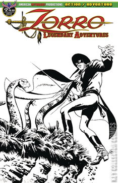 Variant Cover for Zorro Legendary Adventures #2
