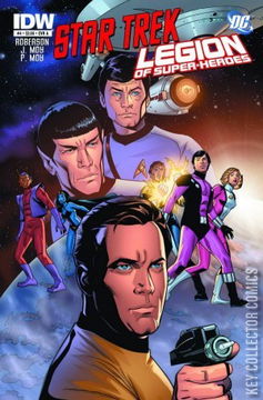 Variant Cover for Star Trek / Legion of Super-Heroes #4