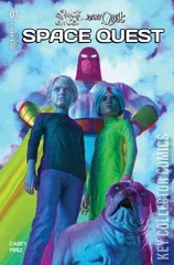 Variant Cover for Space Ghost / Jonny Quest: Spacequest #1