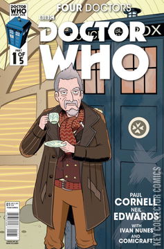 Variant Cover for Doctor Who: Four Doctors #1