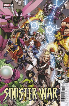 Variant Cover for Sinister War #3