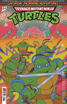 Variant Cover for Teenage Mutant Ninja Turtles: Saturday Morning Adventures #26