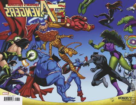 Variant Cover for Avengers #13
