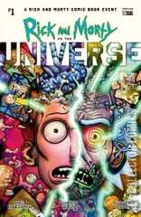 Variant Cover for Rick and Morty vs. the Universe #1