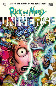 Variant Cover for Rick and Morty vs. the Universe #1
