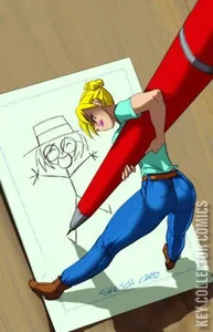 Gold Digger Sketchcard Album #0