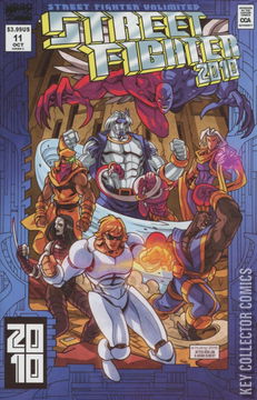 Variant Cover for Street Fighter Unlimited #11