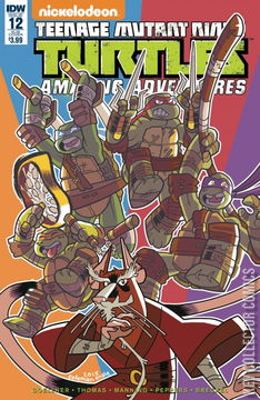 Variant Cover for Teenage Mutant Ninja Turtles: Amazing Adventures #12