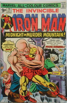 Variant Cover for Iron Man #79