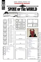 Variant Cover for Dungeons & Dragons: At the Spine of the World #3