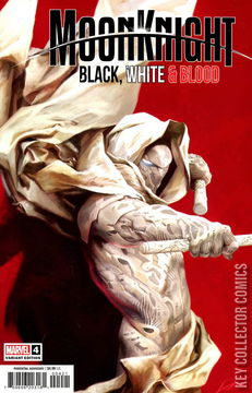 Variant Cover for Moon Knight: Black, White & Blood #4