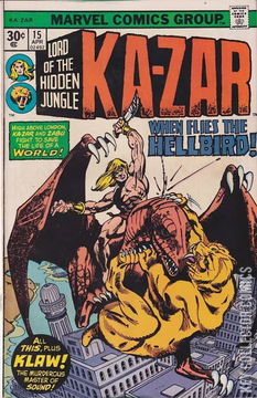 Variant Cover for Ka-Zar #15