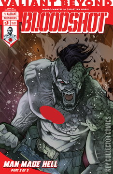 Variant Cover for Valiant Beyond: Bloodshot - Man Made Hell #3